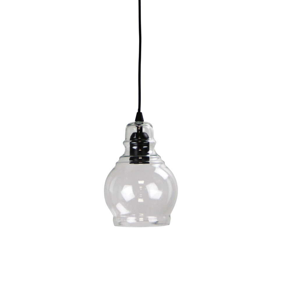 Crystal Clear Single Pendant Light