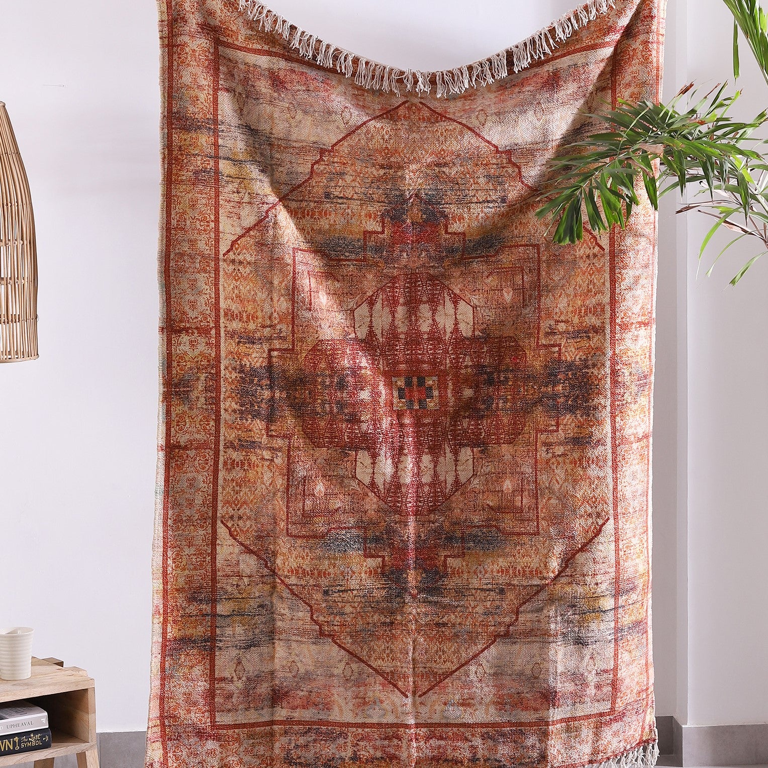 Cultural Mosaic Boho Cotton & Wool Rug