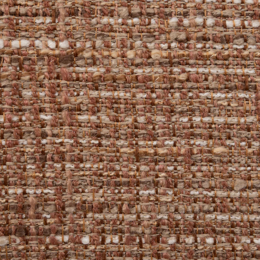 Curved Comfort Accent Lounge Chair - Brown