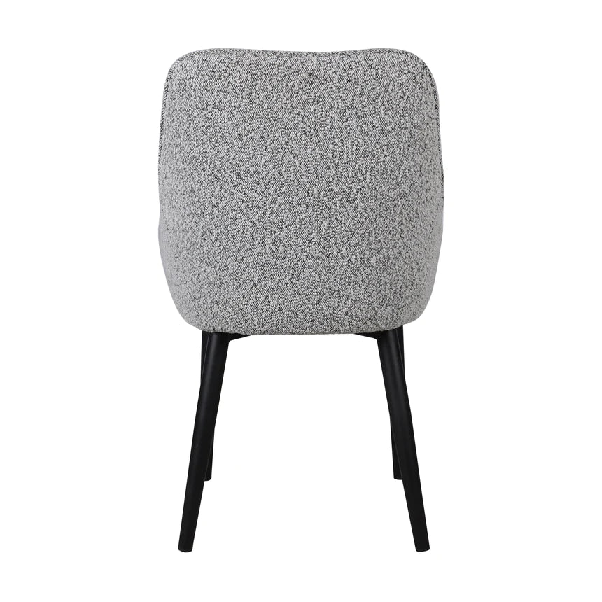 Cushion Cove Dining Chair - Pepper Boucle (Set of 2)