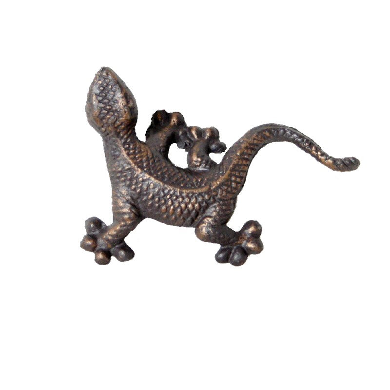Cute Little Cast Iron Gecko