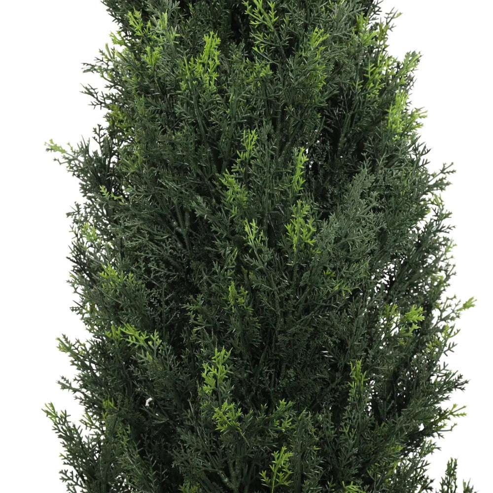 Cypress Pine UV Resistant Artificial Tree 210cms