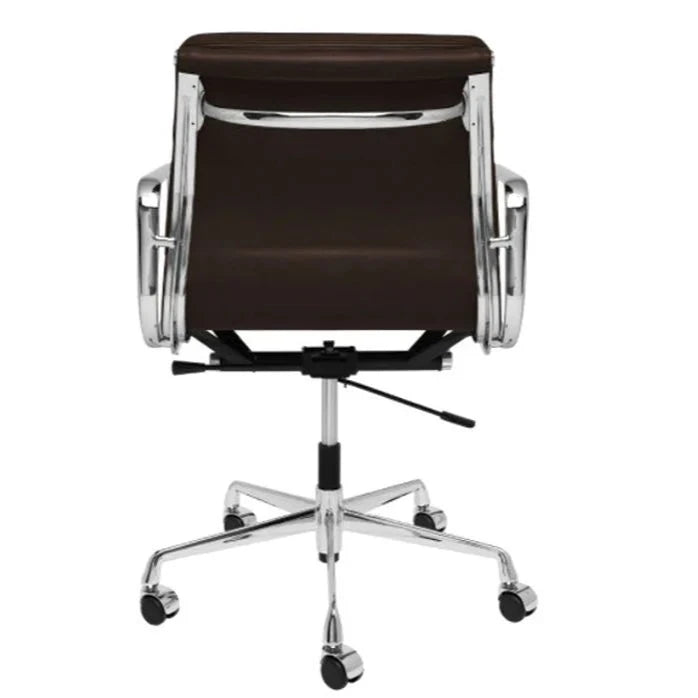Dark Elegance Low-Back Office Chair