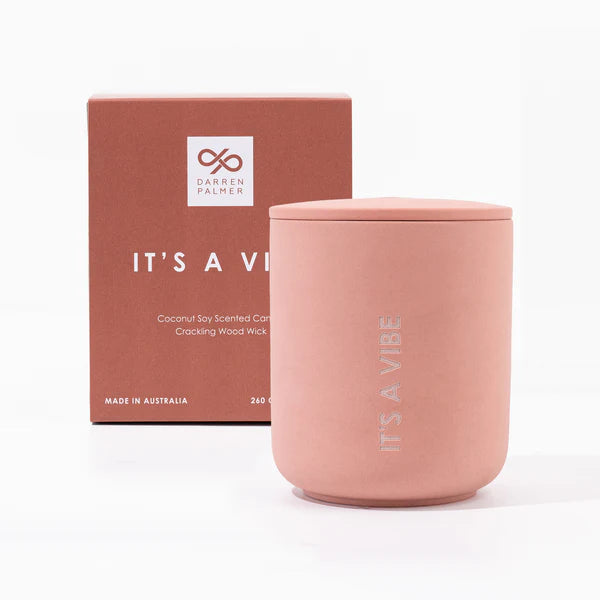 Darren Palmer It’s a Vibe Scented Candle - Pink