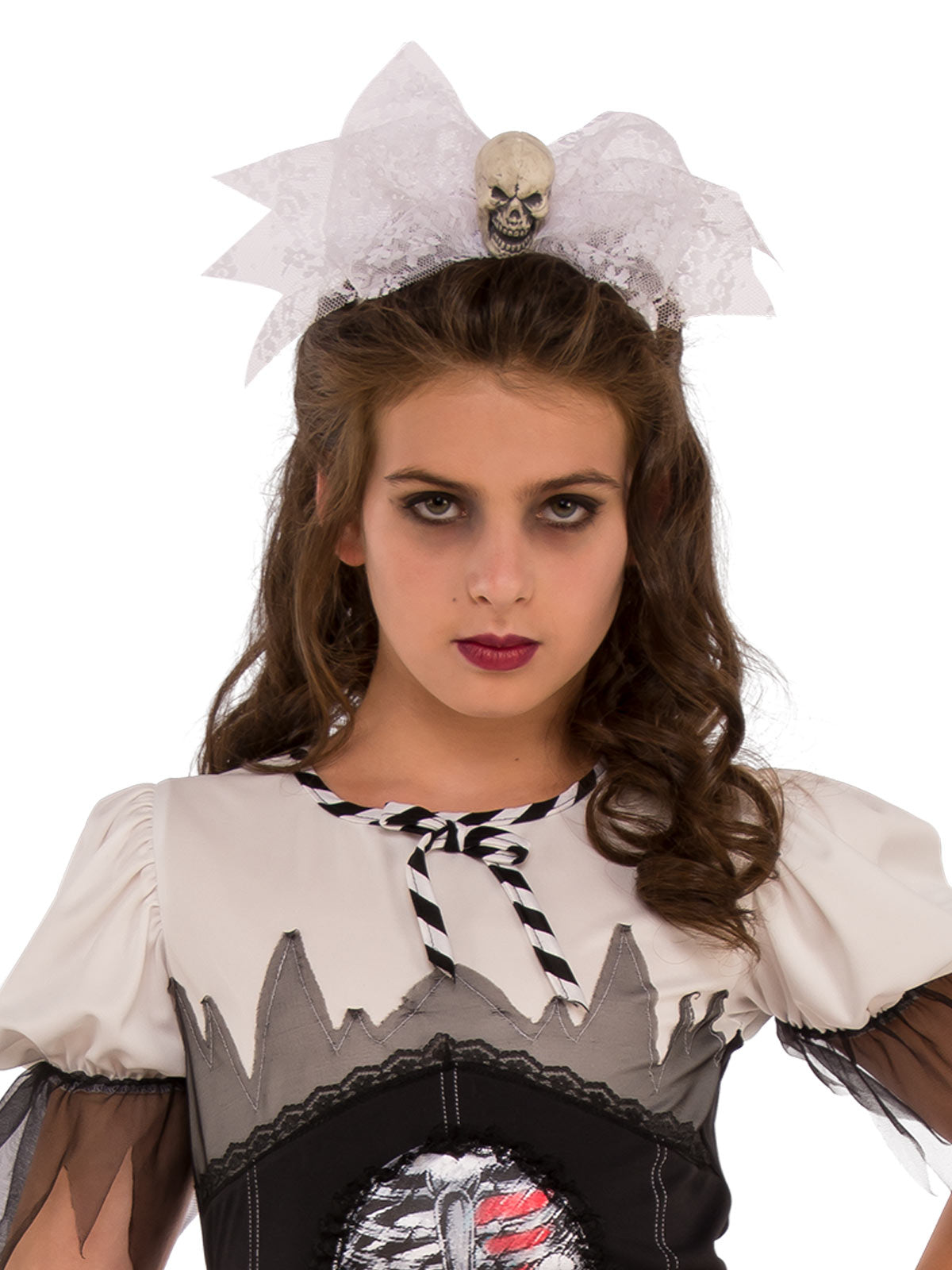 Day of the Dead Open Ribs Girl's Costumes (Available in 2 Sizes)