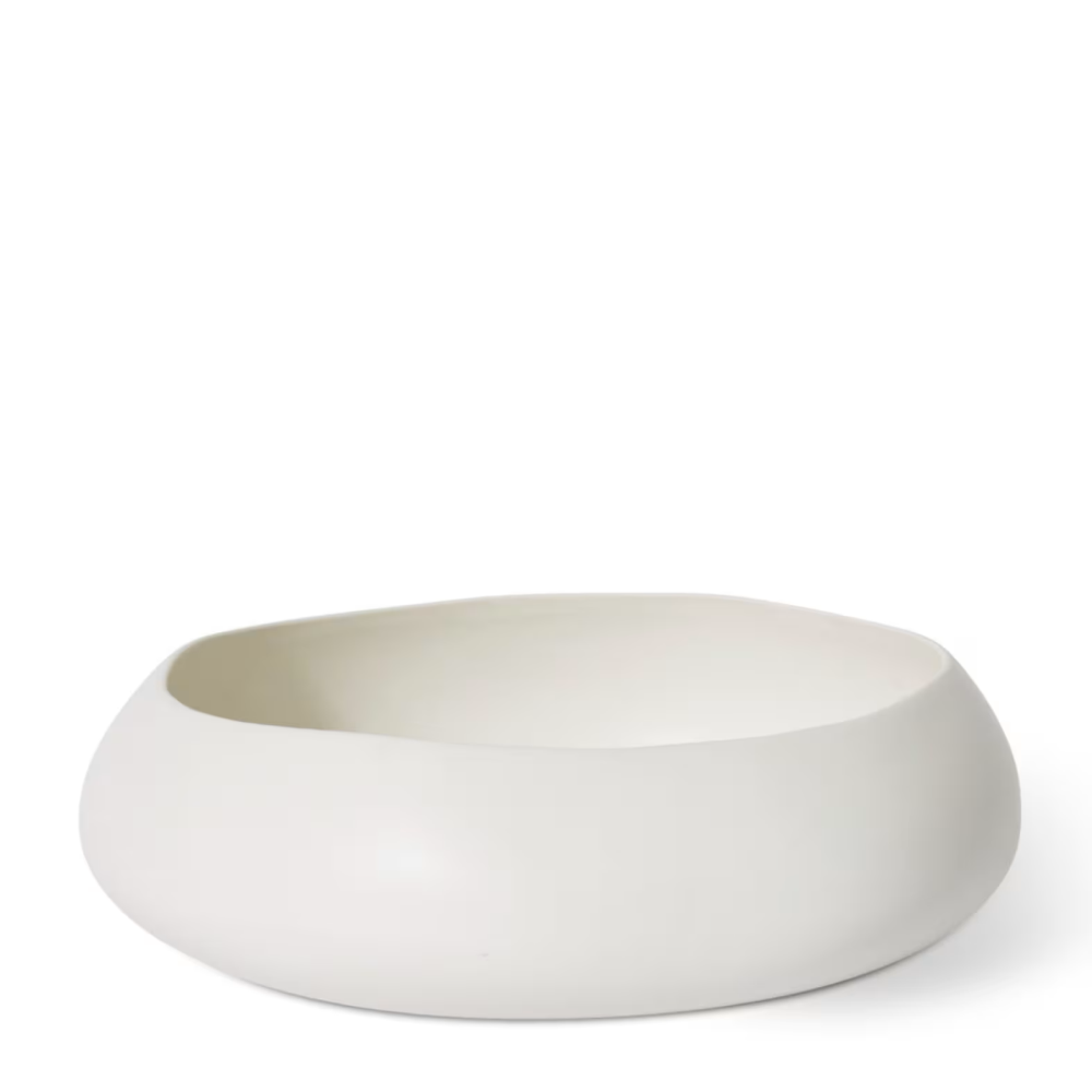 Decor Ceramic Mora Bowl - White - Available in 2 Sizes