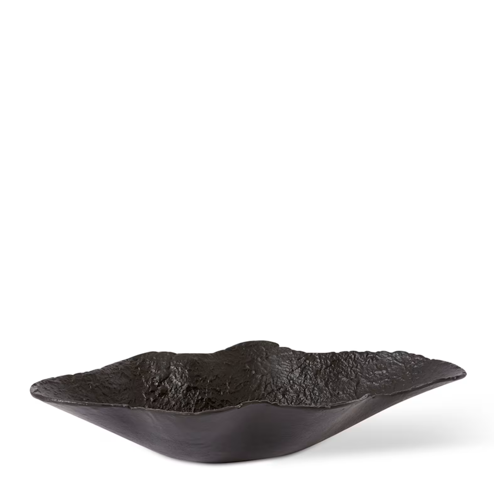 Decor Homer Metal Bowl - Black - Available in 2 Sizes