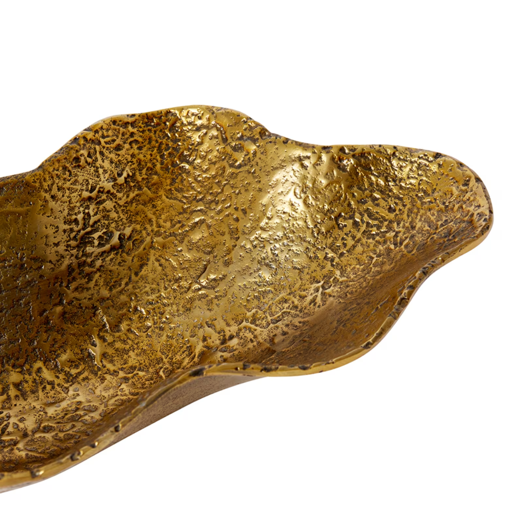 Decor Homer Metal Bowl - Gold - Available in 2 Sizes