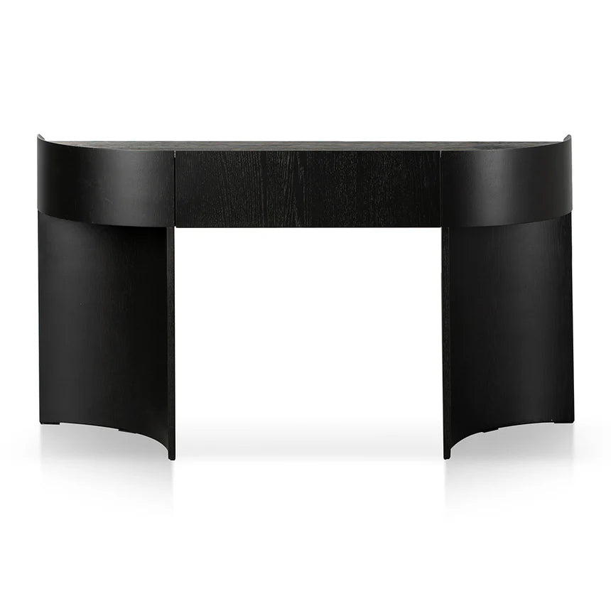 Decorative Console Table - Black Oak 150cms