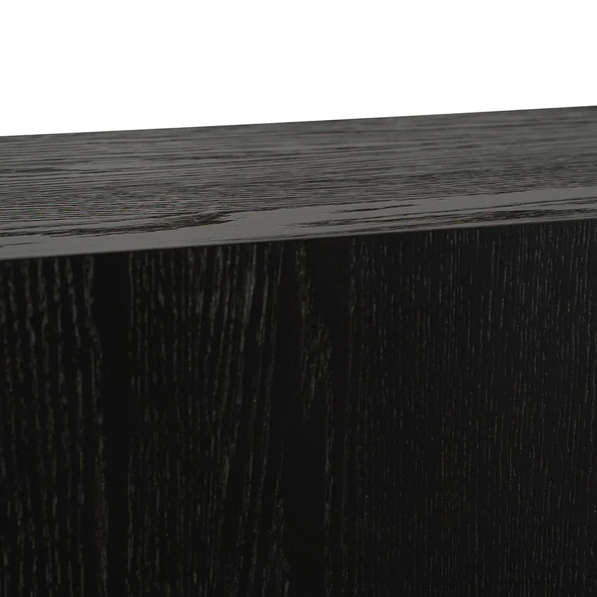 Decorative Console Table - Black Oak 150cms