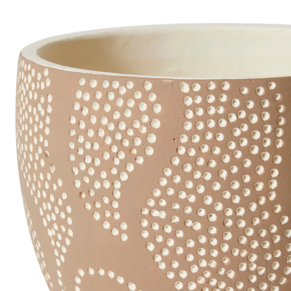 Decorative Dotted Khloe Plant Pot - Available in 4 Sizes