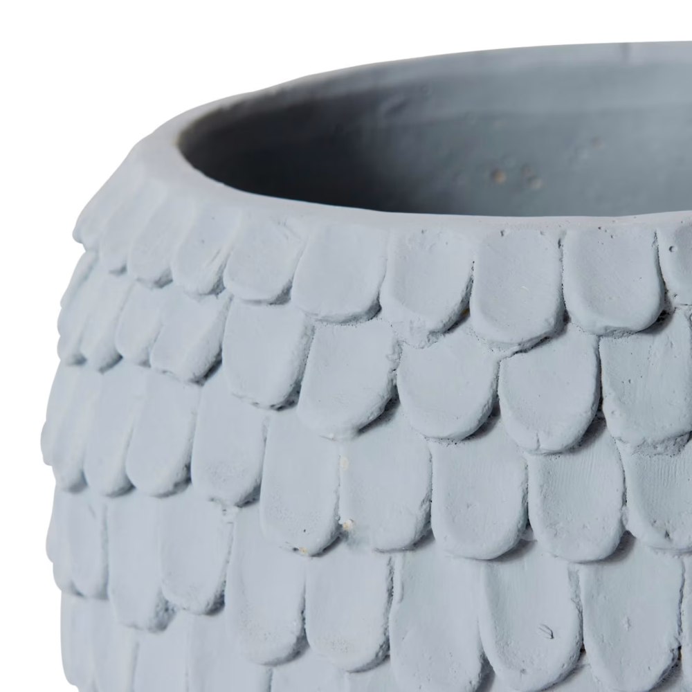 Decorative Eason Plant Pot - Grey - Available in 3 Sizes