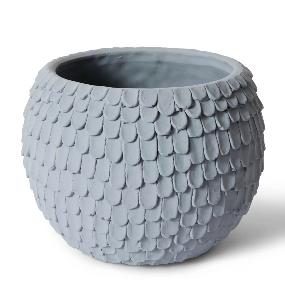 Decorative Eason Plant Pot - Grey - Available in 3 Sizes