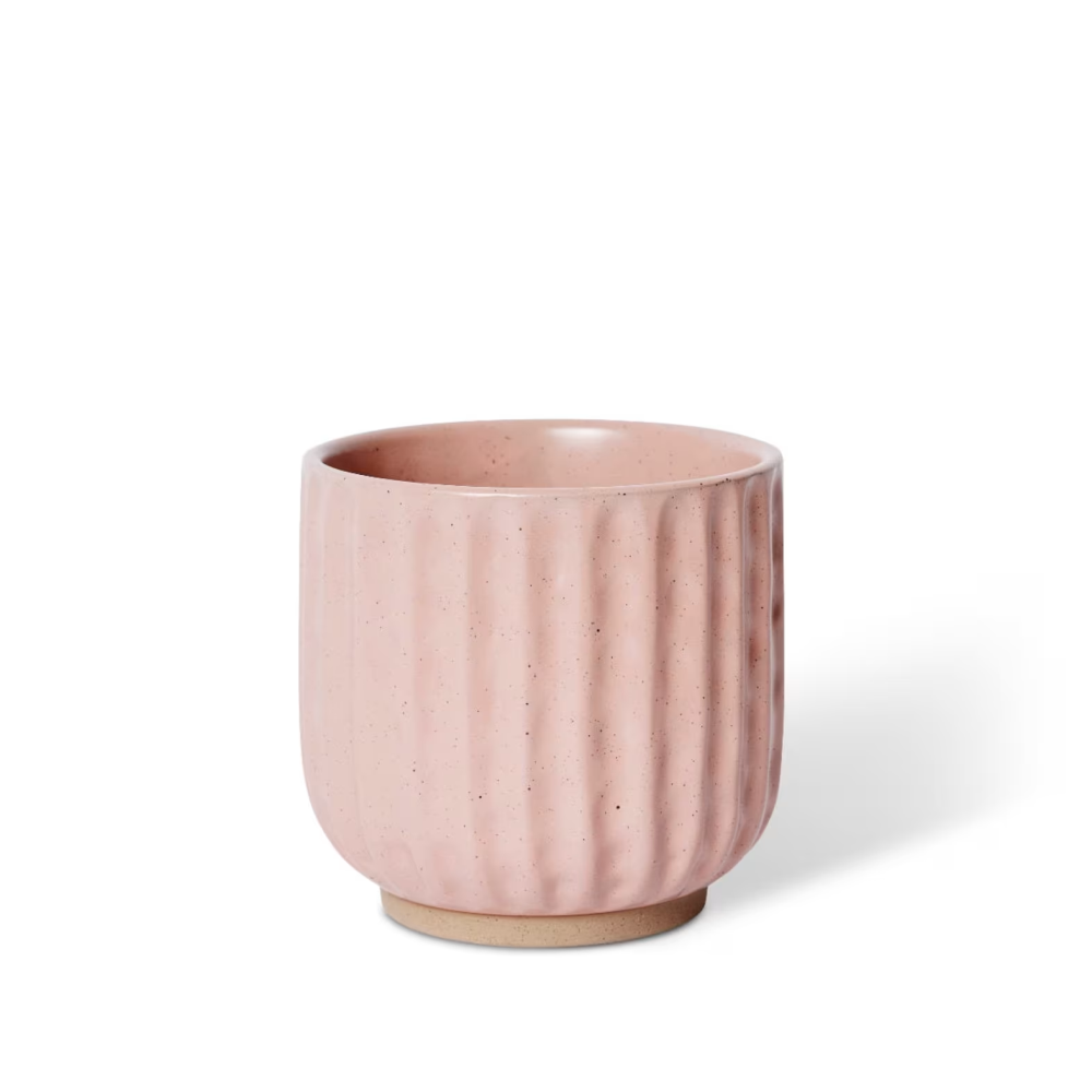 Decorative Emery Plant Pot - Pink - Available in 3 Sizes
