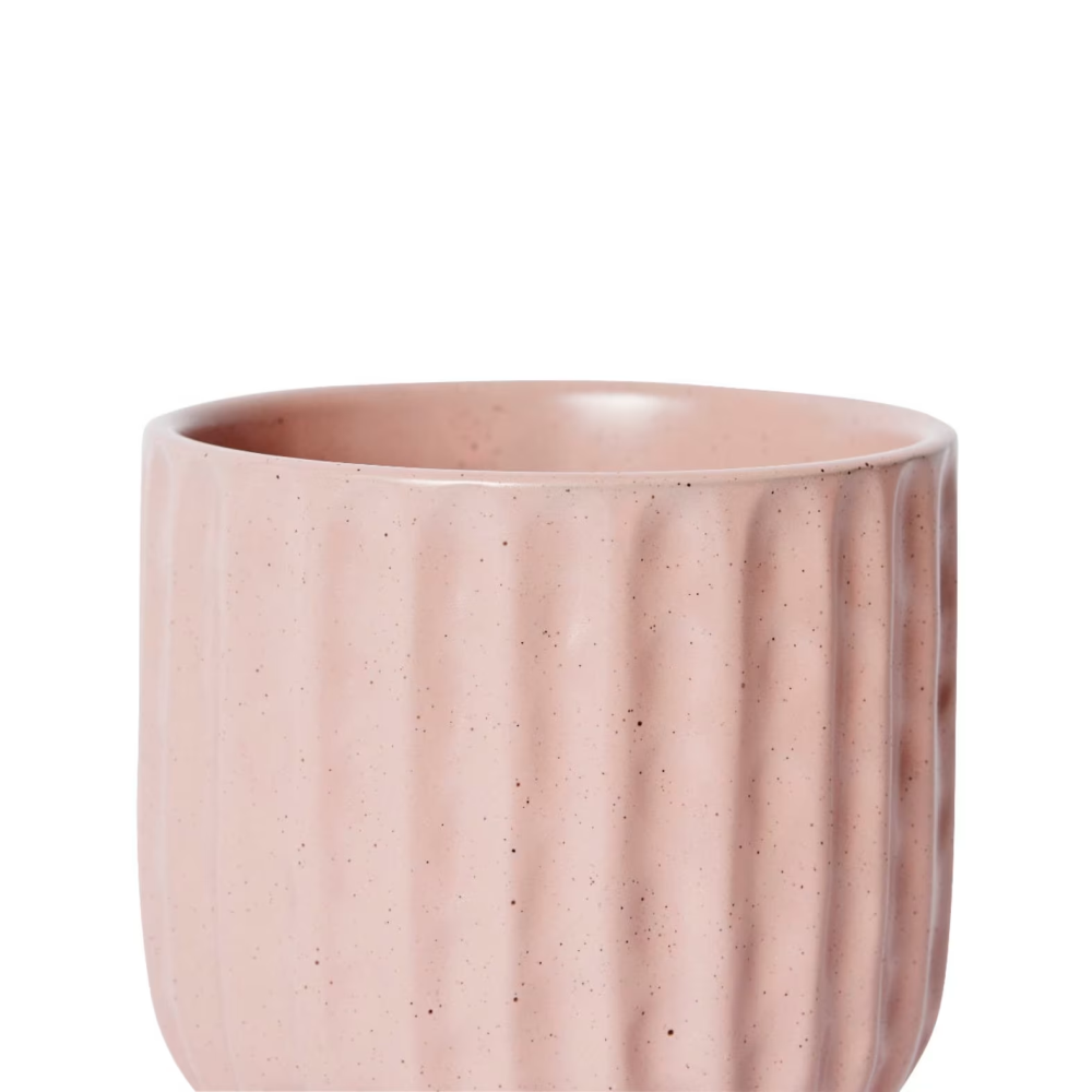 Decorative Emery Plant Pot - Pink - Available in 3 Sizes