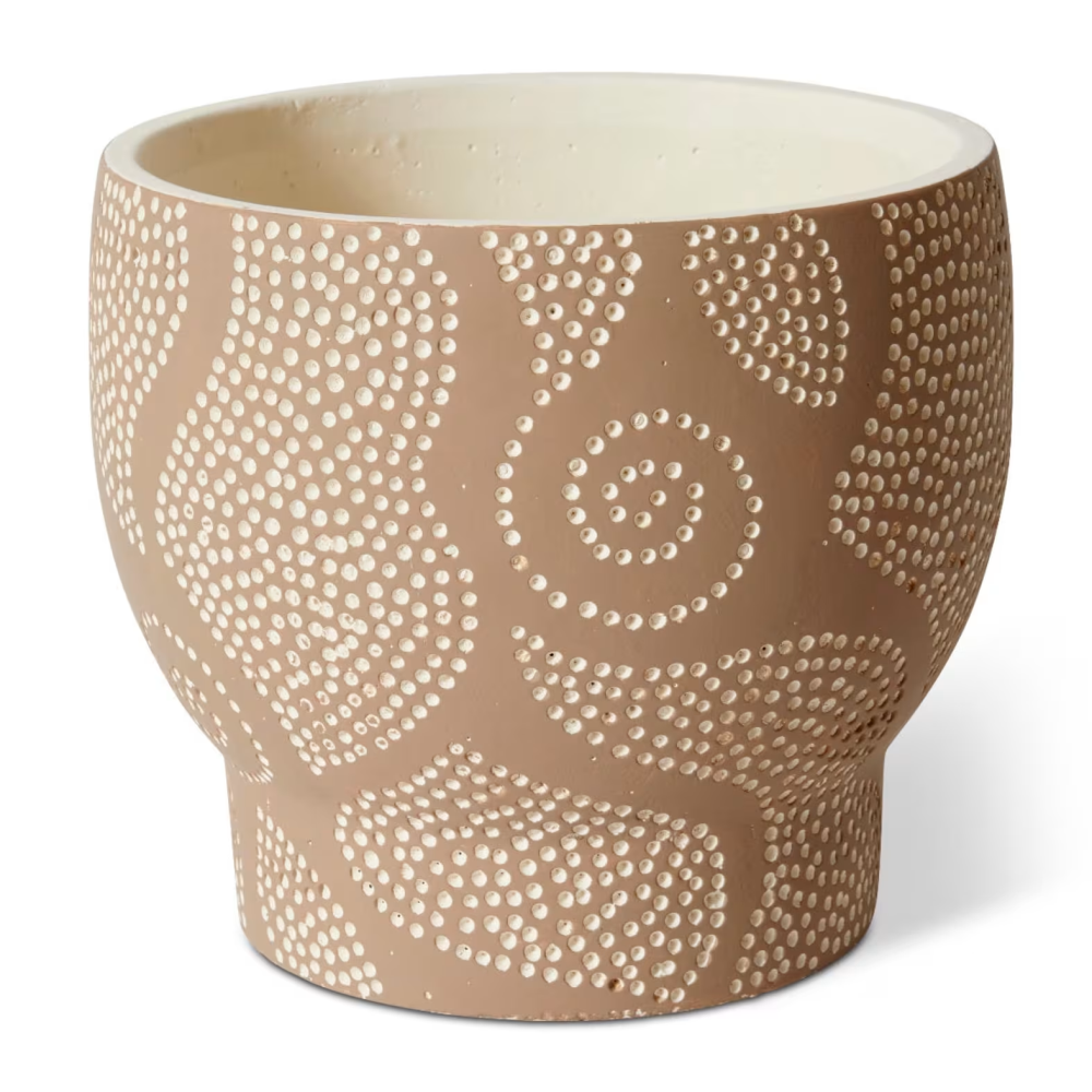 Decorative Dotted Khloe Plant Pot - Available in 4 Sizes