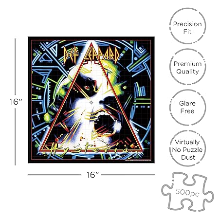 Def Leppard Hysteria 500 Piece Puzzle