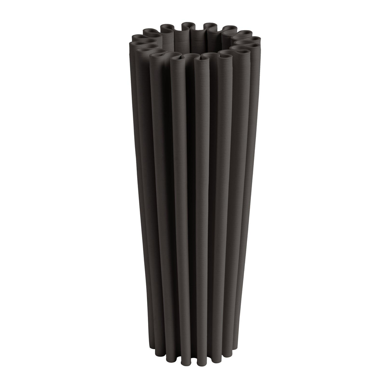 Delilah Crafted Black Vase - 47cms