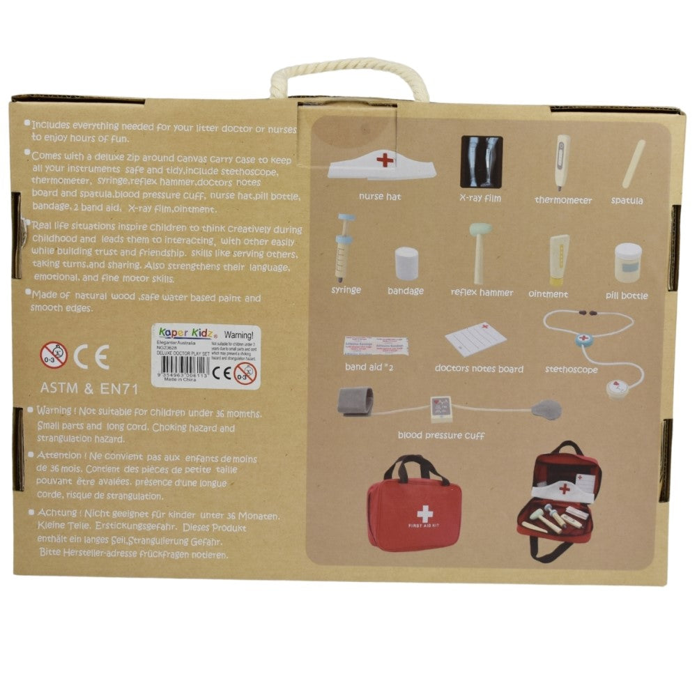 Deluxe Doctor's Role Play Kids Playset