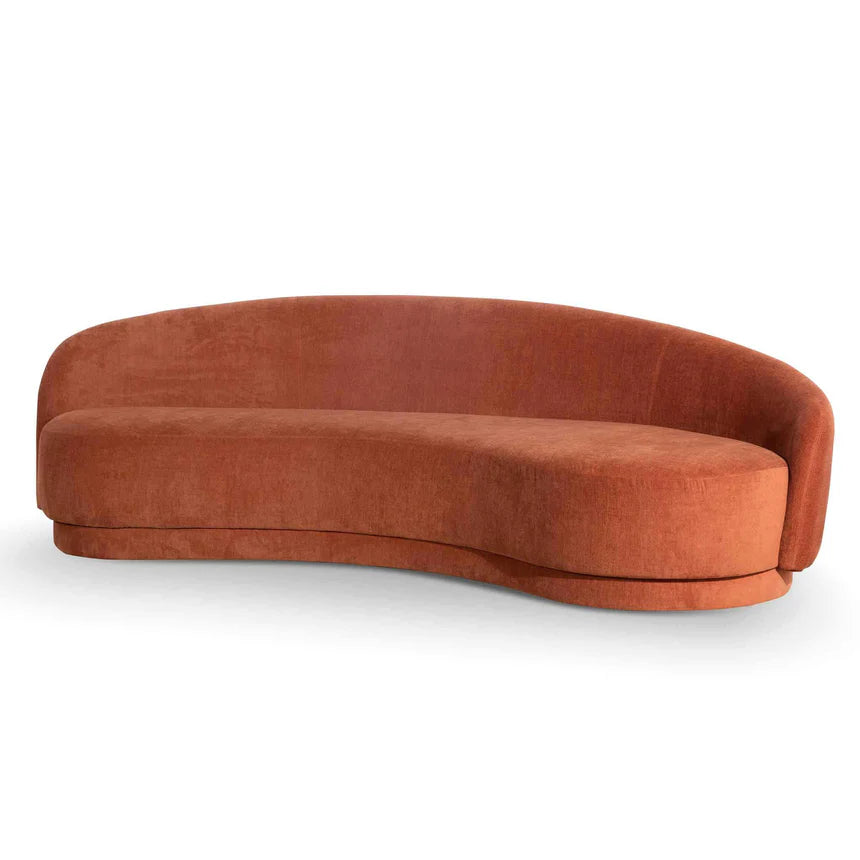 Design District 4-Seater Sofa-Rust