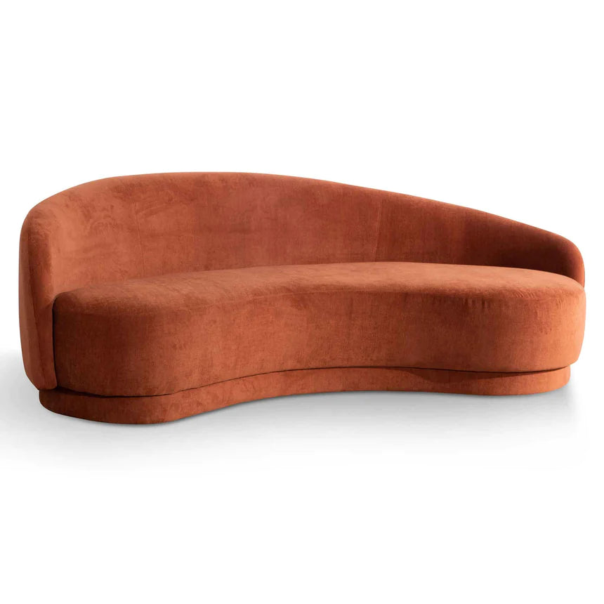 Design District 4-Seater Sofa-Rust