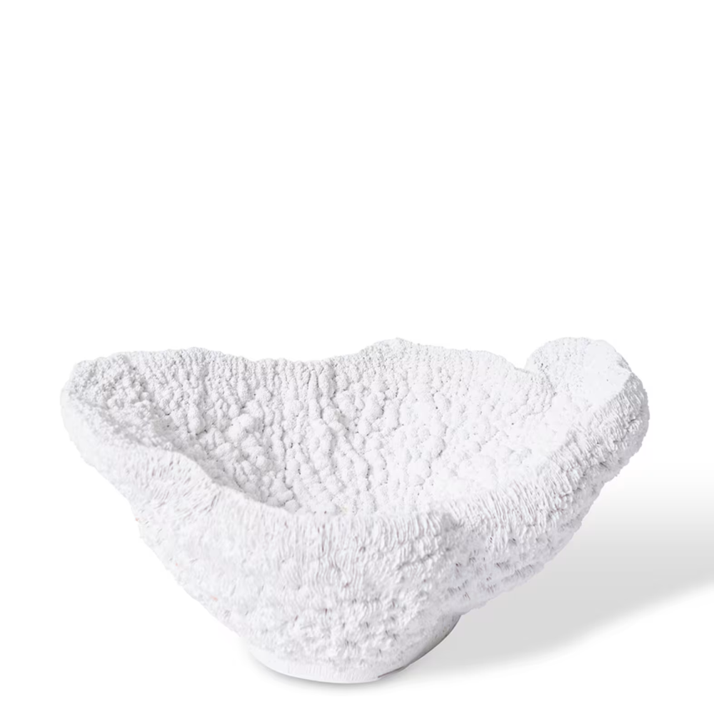 Designer Polyresin Coral Bowl Decor