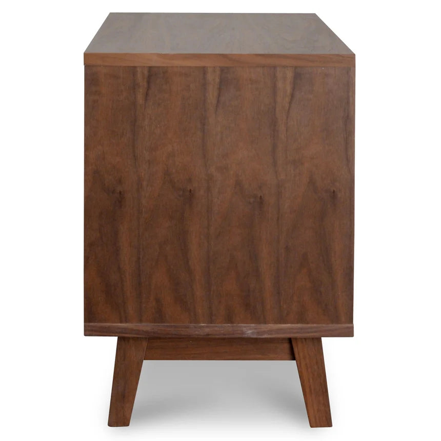 Designer Wooden Beside Table - Walnut