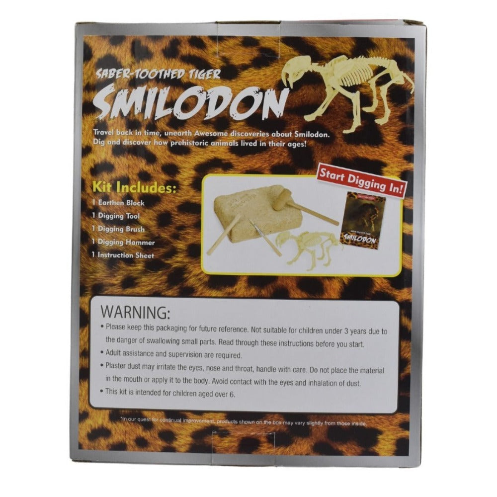 Dig & Discover Saber Tooth Smilodon Dig Kit