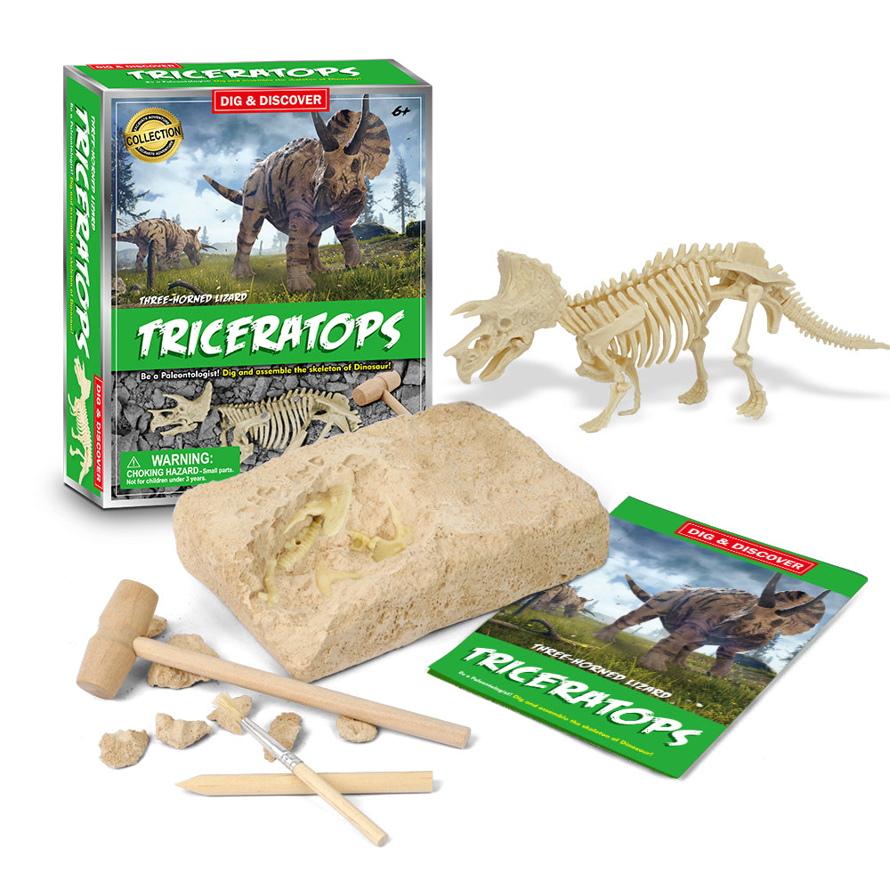 Dig & Discover Triceratops Dig Kit