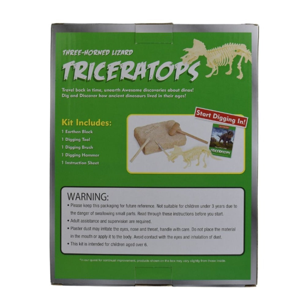 Dig & Discover Triceratops Dig Kit