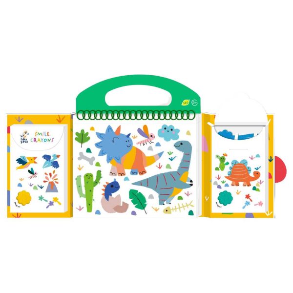 Dino Friends My First Coloring Kit