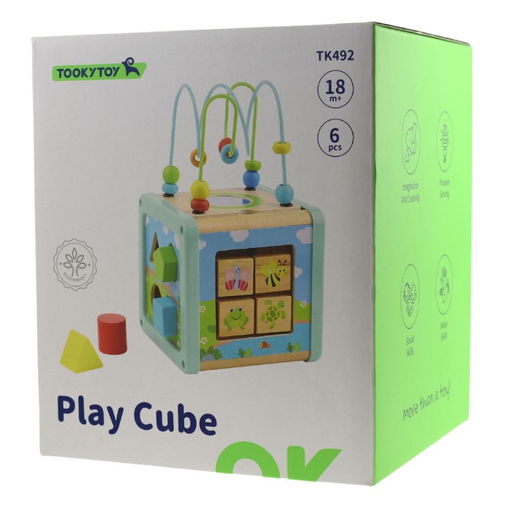 Discover & Play Cube - 5-in-1 Activity Center