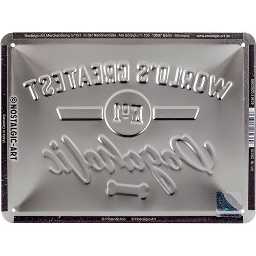 Dogaholic - Small Sign Board 15 x 20cm