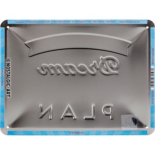 Don't Call it a Dream - Small Sign Board 15 x 20cm