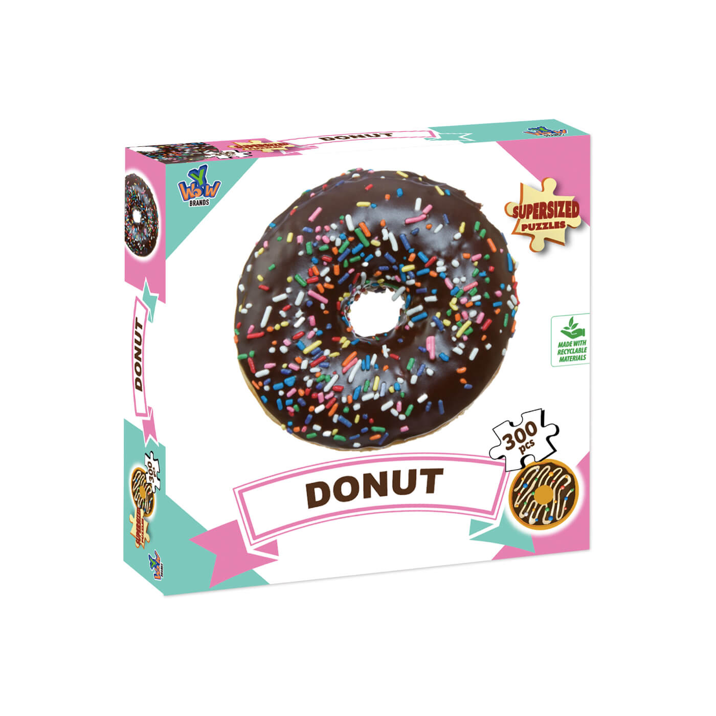 Donut 300 Piece Supersized Puzzle