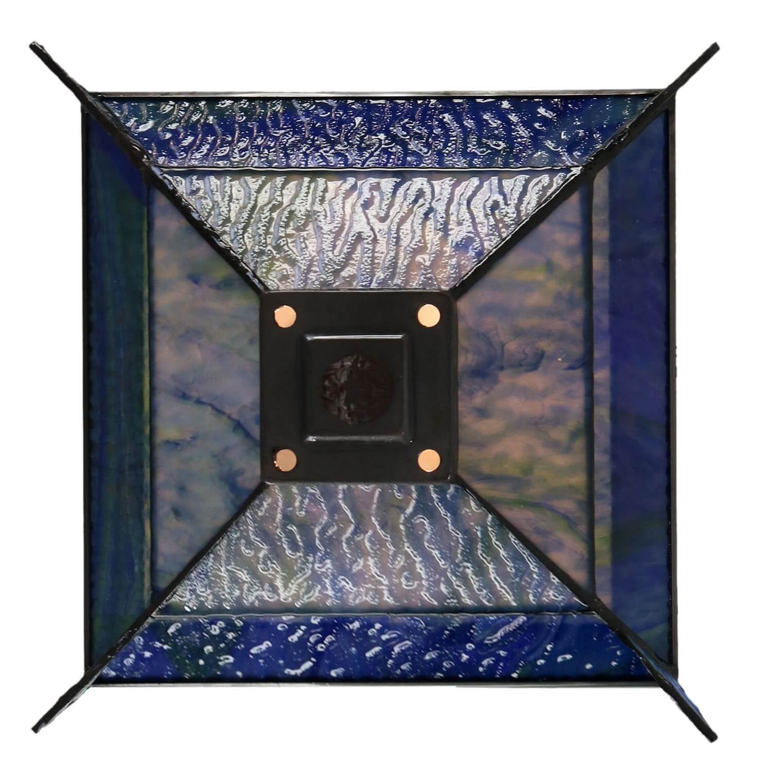 Dragonfly Tiffany Stained Glass Table Lantern