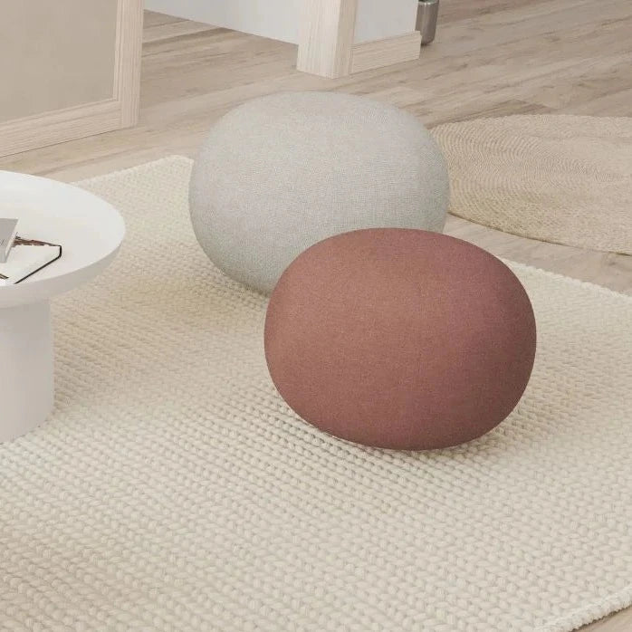 Dreamy Round Haze Ottoman - Small (Available in 5 Colors)