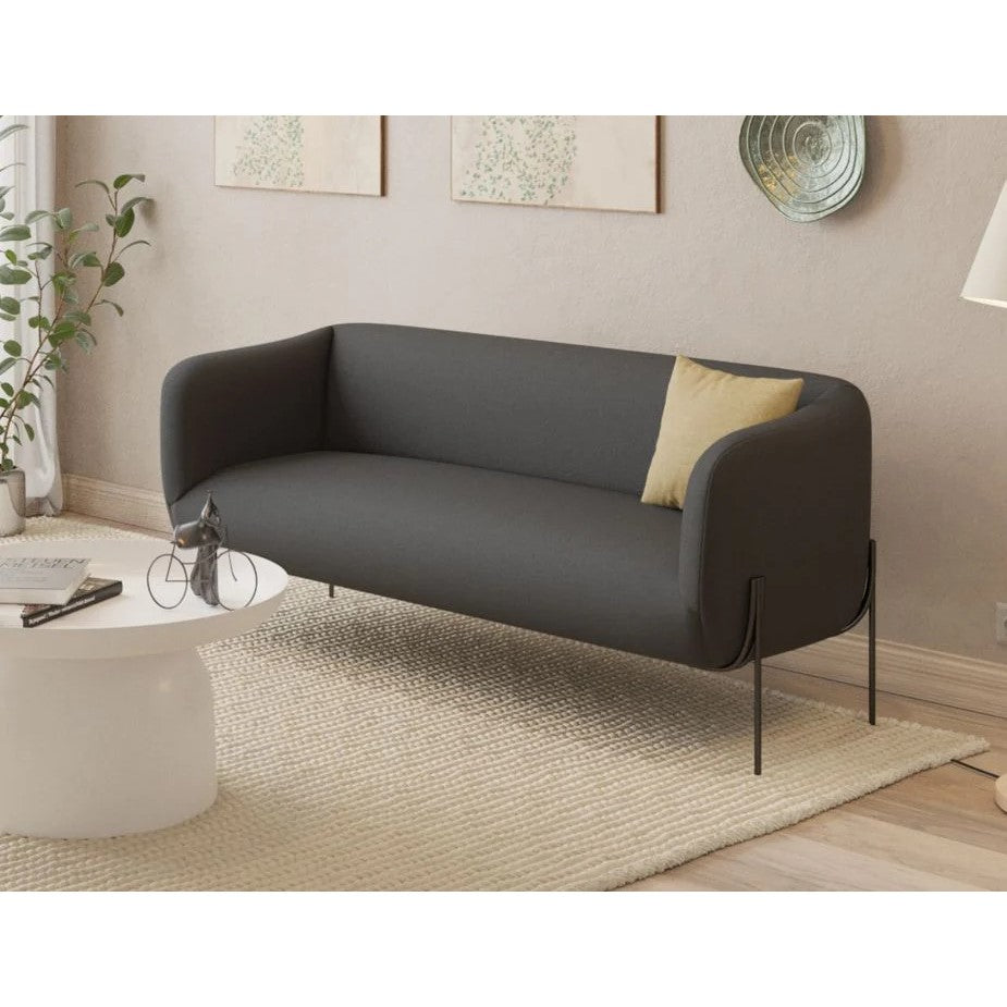 Duo Delight 2.5-Seater Sofa with Brushed Matt Gold Legs