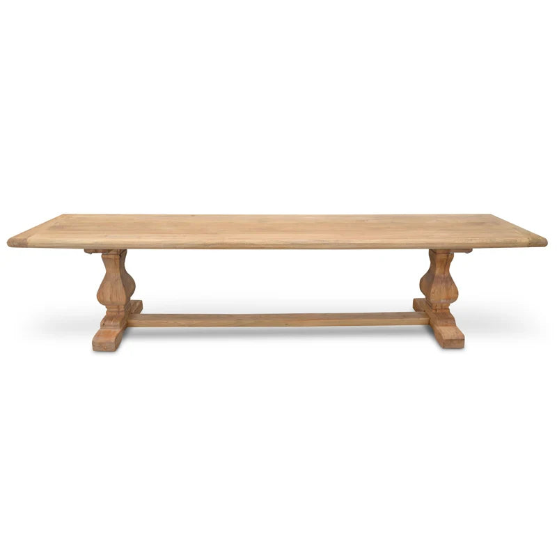 Durable Reclaimed Elm Wood Bench 200cms- Natural