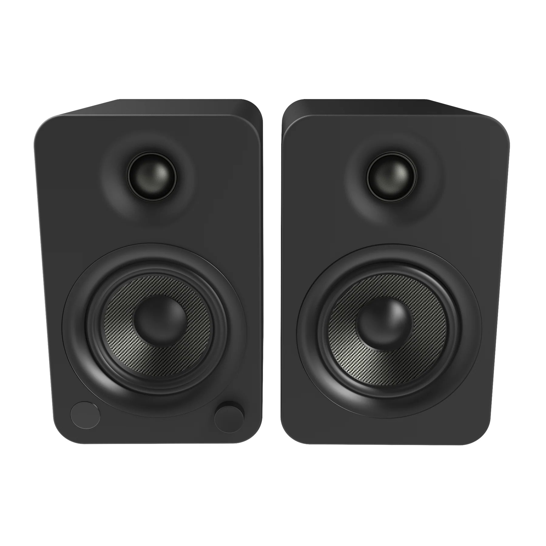 Dynamic Powered Bookshelf Speakers Bluetooth With Black Stand