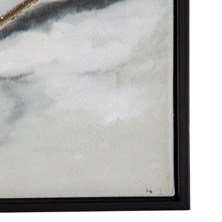 Earth's Veins Agate-Inspired Framed Canvas Set of 2