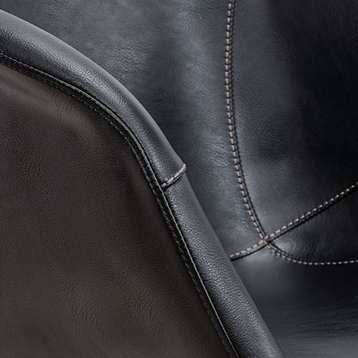 Ebony Essence Single Seater Leather Sofa (Available in 2 Colors)