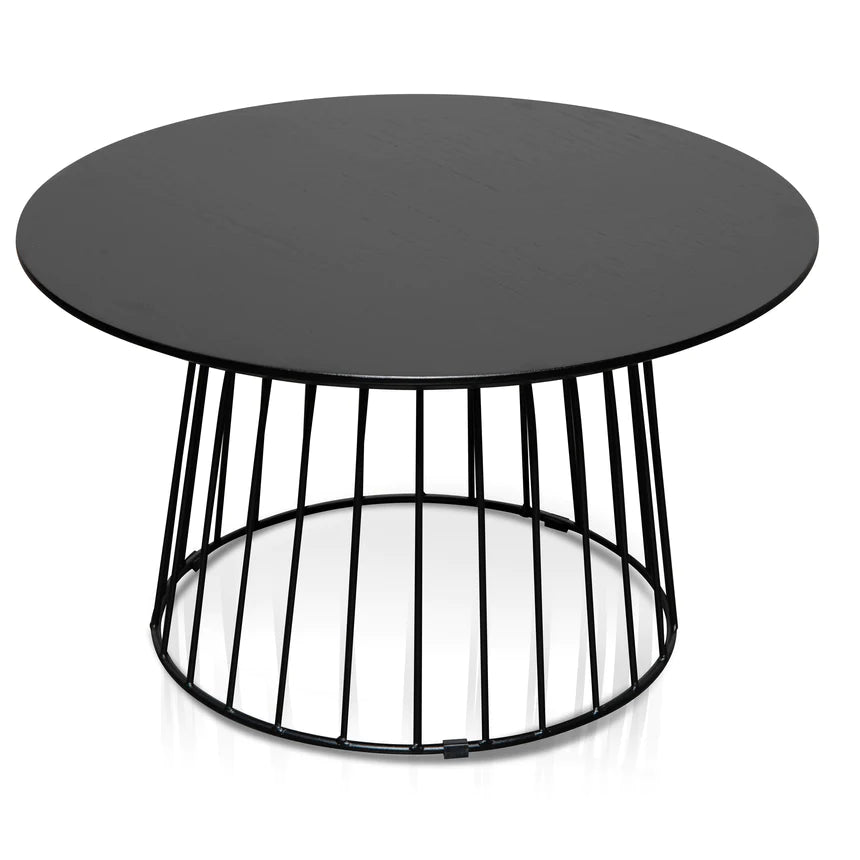 Ebony Metal Side Table - Black (Set of 3)