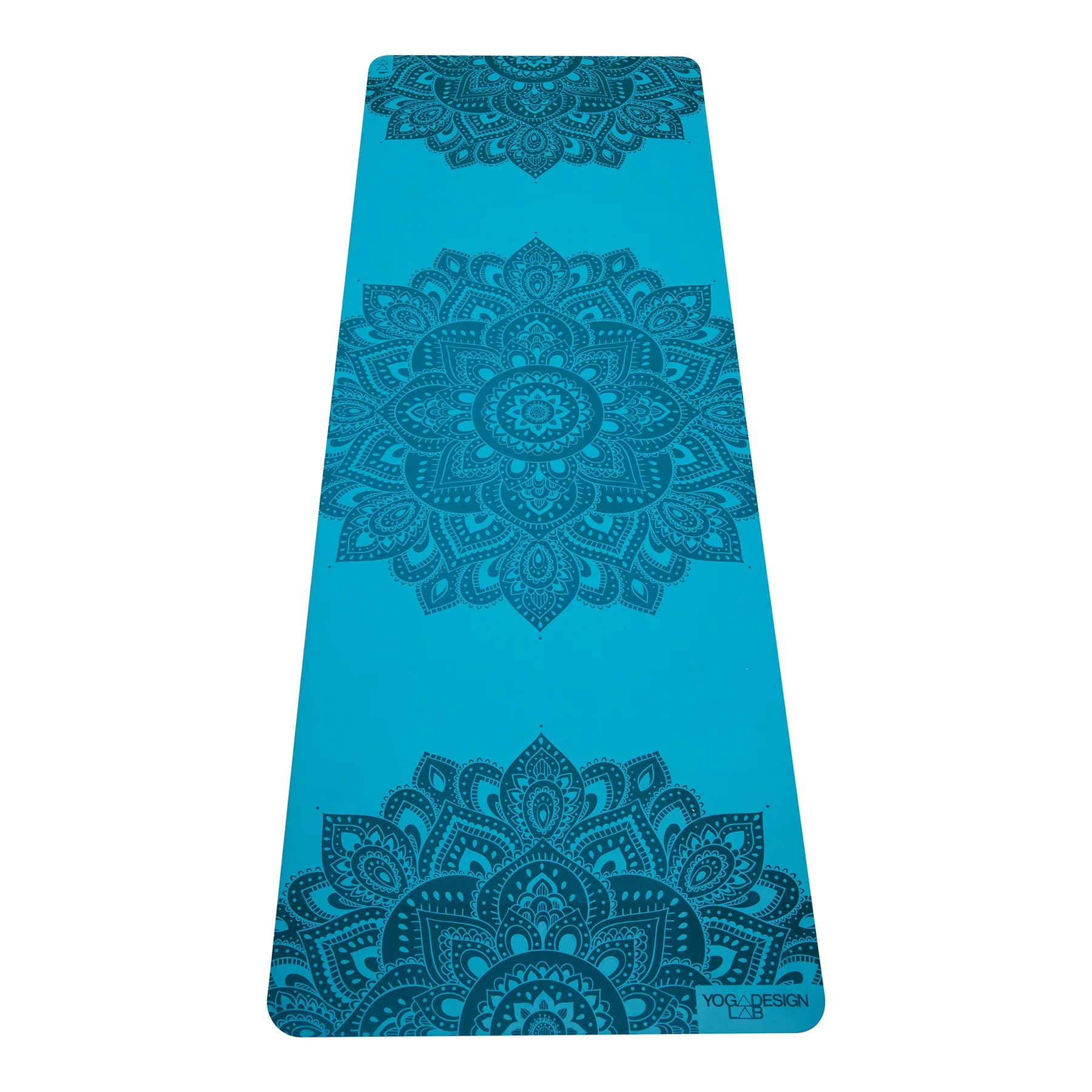 Eco-Friendly Design Lab Hand Yoga Towel 3mm - Mandala Aqua