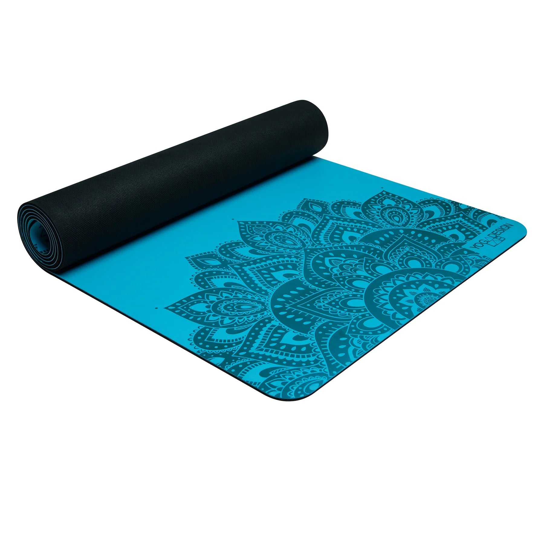 Eco-Friendly Design Lab Hand Yoga Towel 3mm - Mandala Aqua