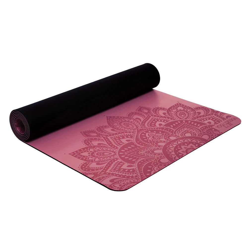 Eco-Friendly Design Lab Hand Yoga Towel 3mm - Mandala Rose