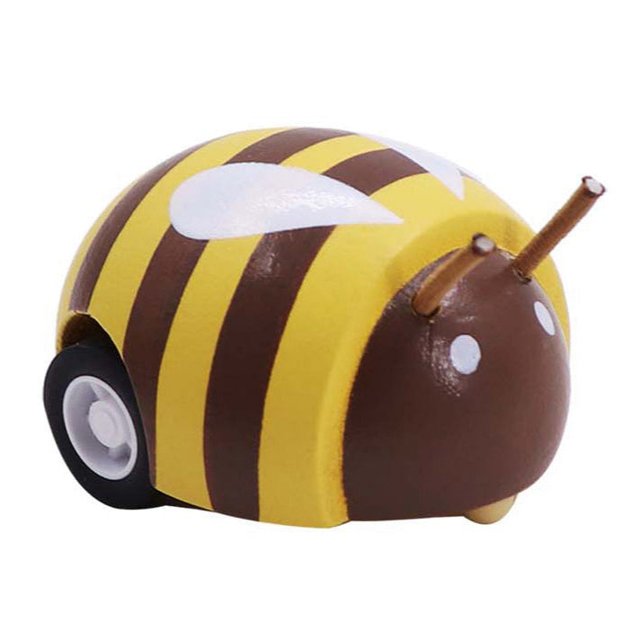 Eco-Friendly Fun - Wooden Pull - Back Bee Toy