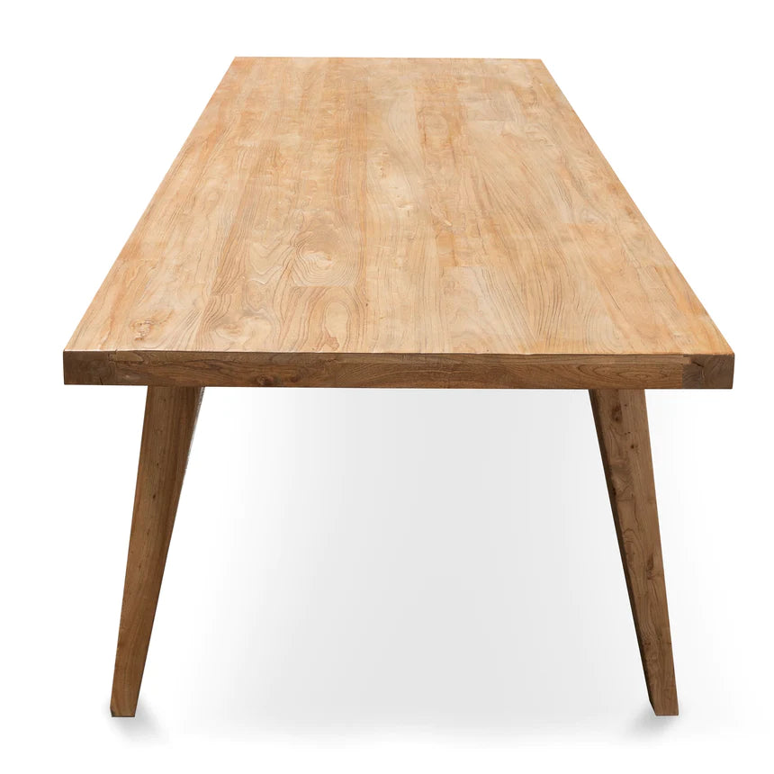 Eco-Friendly Wooden Dining Table 240cms - Natural