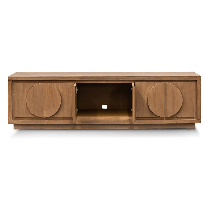 Eco Fusion Entertainment TV Unit 200cms - Natural