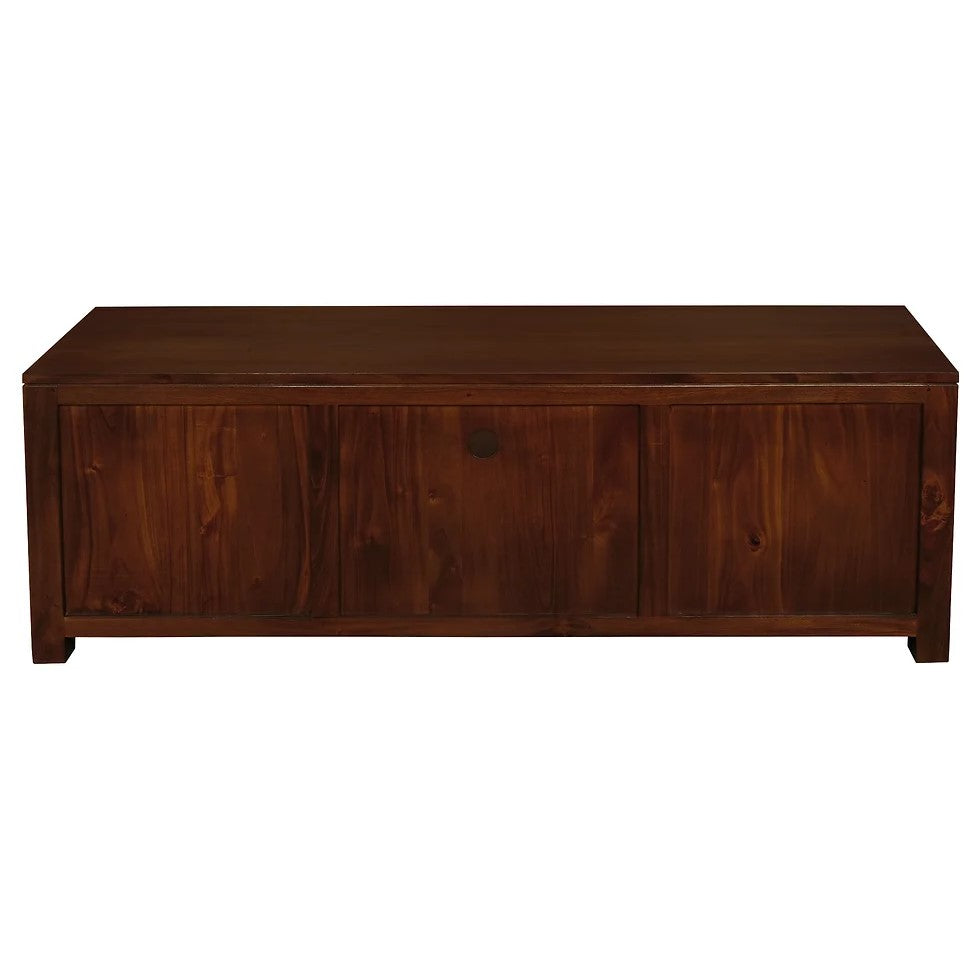 Effortless 2 Door 1 Drawer Entertainment Unit - Brown